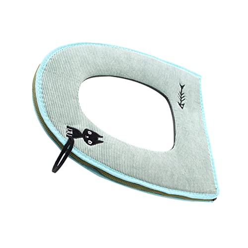 HANABASS 1 Stück Winter Toilettensitz Beheizte Toilettensitzabdeckung Kommode Einlagen Toilettensitzkissen Toilettensitzkissen Toilettenauflagen Gepolsterte Toilettensitzabdeckung Haushalt