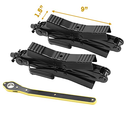 Epoartist RVTW200 Camper Wheel Chock Stabilizer 2 Sets, Rv Wheel Immobilizers thumb #5