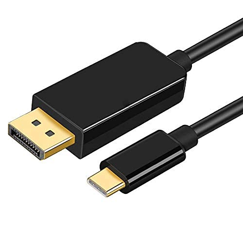 Etzin USB Type C(Thunderbolt 3) to DisplayPort 4K@60Hz UHD 6 Feet Cable, USB 3. 1 (USB-C) to DP Display Port Adapter Male to Male Gold-Plated Cord-EPL-175TC. (B09KH6SXZW) Amazon Price History, Amazon Price Tracker