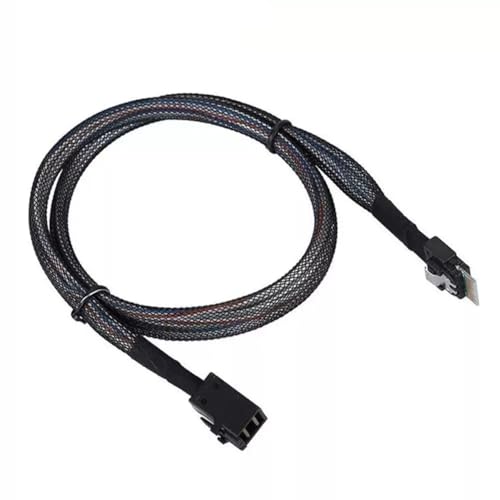 Hlsicnalm(�w���V���L) NGFF NVMe�����P�[�u�� M.2 - PCIe X4 M�L�[ �I�X-���X�����P�[�u�� SFF-8654 0.5m