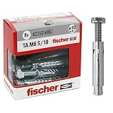 Stahldübel TA M 6 S/10 Y mit Sechskantschraube