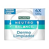 Palmolive Neutro Balance Jabón De Tocador Dermolimpiador 4x120 g, Ahorro Ideal Para La Familia, Humecta Y Protege Tu Piel,...