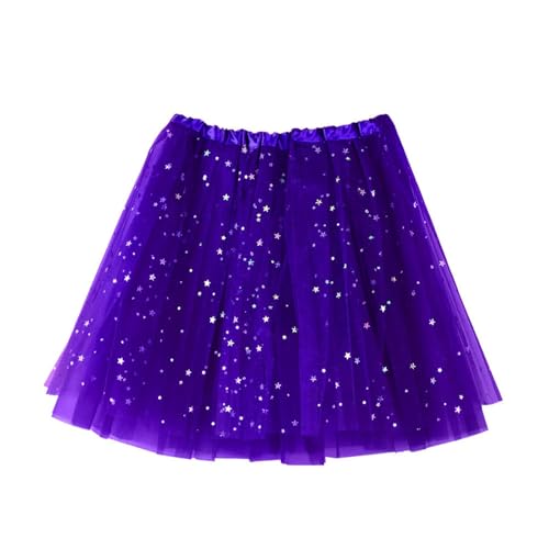 Genérico Disfraces Carnaval Mujer Sexy para Eventos Tutu Adulto Disfraz Divertido Disfraces Talla Grande de Tul Ropa Elegante Mujer de Disfarces Carnaval Adulto Morado Oscuro One Size