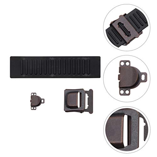 Amosfun 10 Conjuntos de Saia Ajustável Cintura Fivela Extensor Calças Elásticas Elásticas Ganchos Ci