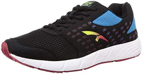 Men's W3004 Black Running Shoes - 7 UK/India (41 EU)(W3004 1056)