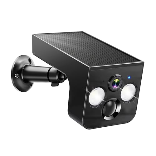 PM POPMAKE Solar Security Cameras Wireless Outdoor