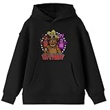 Bioworld Five Nights At Freddy's Youth Hoodie Grey Hooded Five Nights At Freddy's Sweatshirt-Medium