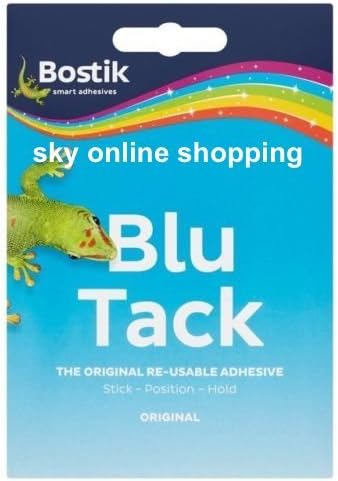 3X Bostik bostick blu Blue tack Adhesive Economy Large Value Pack New ref: 801103/30813254