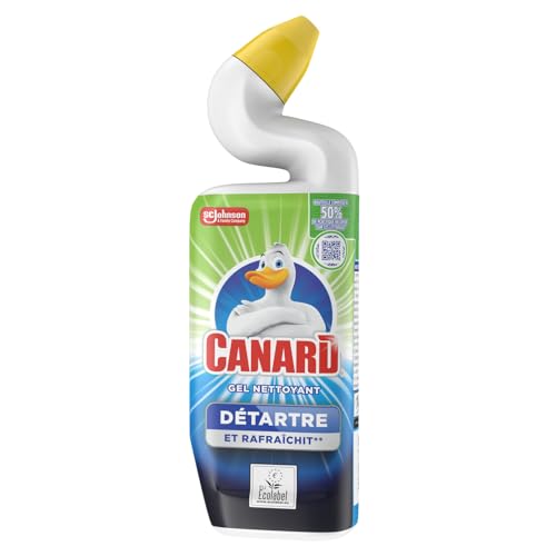 Canard WC - Gel Nettoyant Détartre et Rafraîchit - Formule Eco Labellisée - 1 Gel