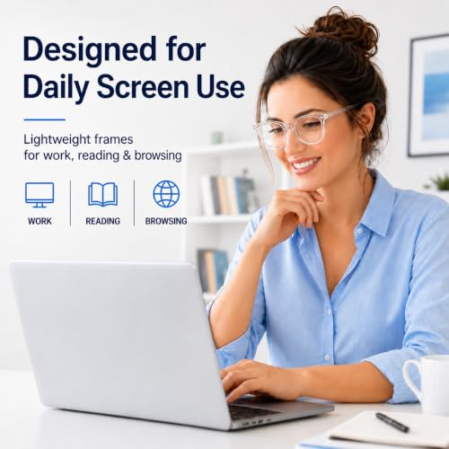 Image of Gaoye Blue Light Glasses for Woman 3 Pack