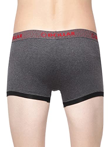 Image of Dollar Bigboss Men's Pack of 3 Solid Cotton Trunk (Colour May Vary)