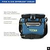 Titan by Arctic Zone Deep Freeze Cooler - Zipperless Hardbody Cooler - Deep Freeze Insulation, HardBody Liner, and SmartShelf