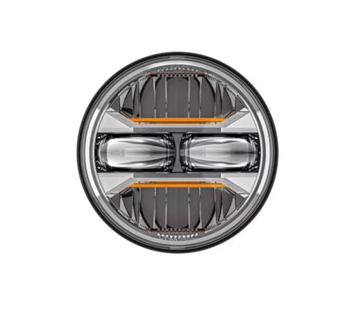 Phare Moto LED 5.75 Pouces pour Remplacer Optique Origine VT VTX XL Chrome