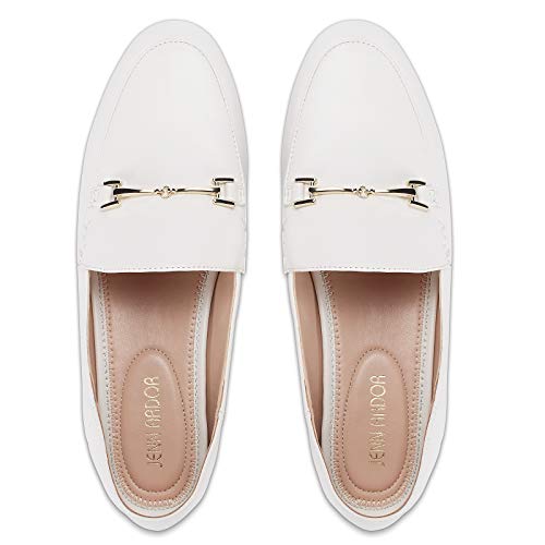 Image of JENN ARDOR Loafers for Women Flats Shoes Womens Penny Loafers Slip On Pointed Toe Comfortable Office Work Driving Flats Fashion Dress Shoes for Women