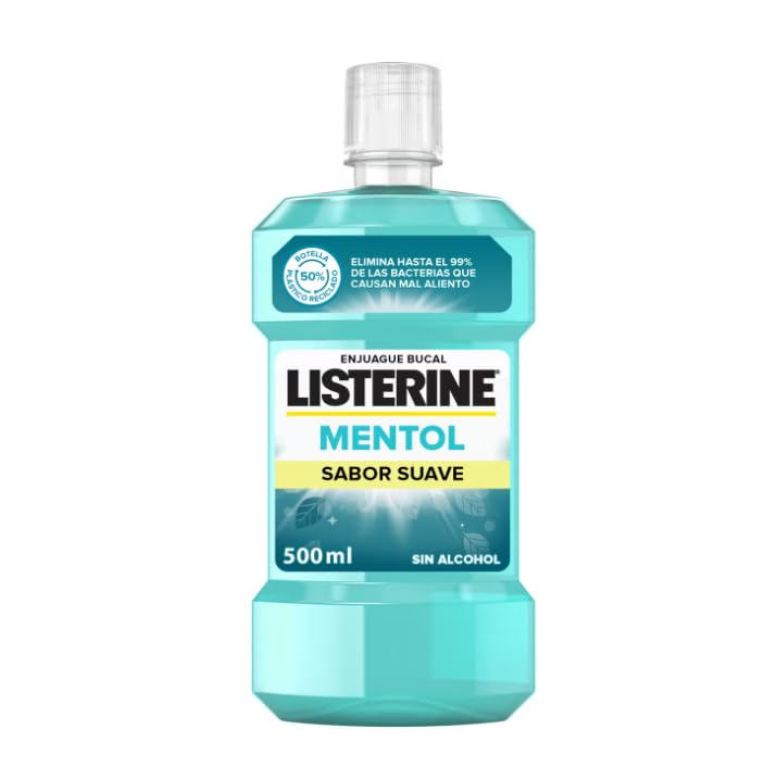 Listerine Mentol Suave 500M+95