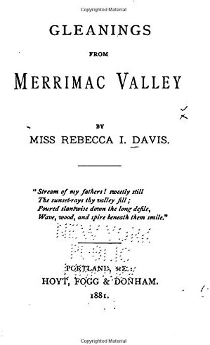 Gleanings from Merrimac Valley