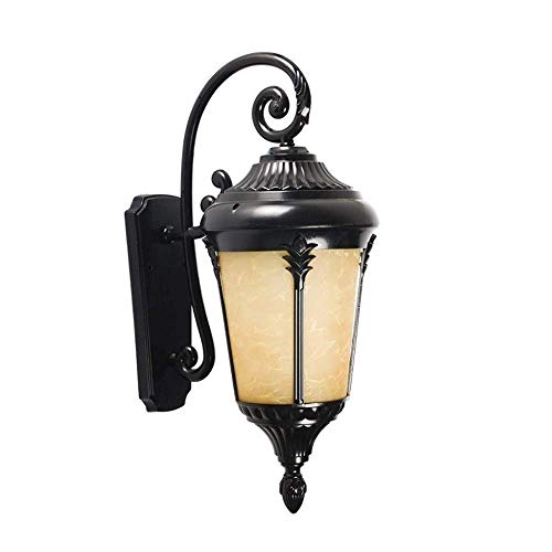 Lampe murale extérieure à la rouille véritable pour façade noble - 4