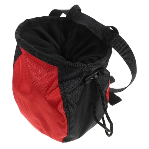 NAMOARLY Weightlifting Chalk Bag Straps Gymnastics Chalk Pouch Climbing Bag Non-slip Waterproof