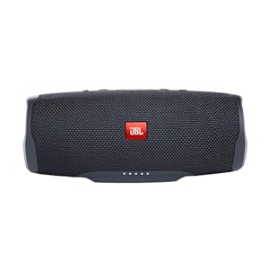 JBL Charge Essential 2 – Tragbarer wasserdichter Lautsprecher mit Powerbank in Schwarz – Wasserdicht – 20 Std. Akkulaufzeit