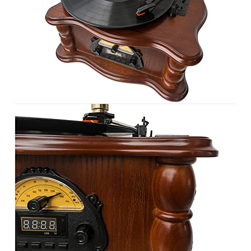 DISHENGZHEN Tourne-Disque, Tourne-Disque Vintage 3 Vitesses 33/45/78 TR/Min avec Radio FM USB Bluetooth pour décor de… - Les Beatles, Paul McCartney, John Lennon, RIngo Starr, George Harrison DISHENGZHEN Tourne-Disque, Tourne-Disque Vintage 3 Vitesses 33/45/78 TR/Min avec Radio FM USB Bluetooth pour décor de… – Image 7