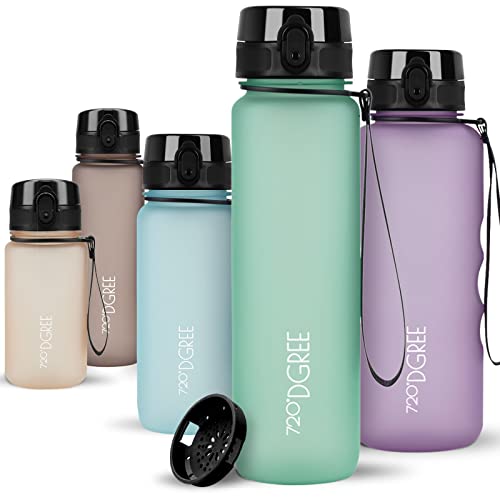 720°DGREE Trinkflasche 1l Sport “uberBottle“ softTouch +Sieb...