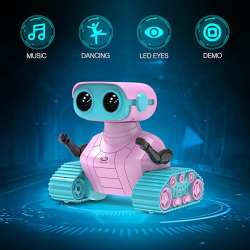 Allcele SQN008 Robot Toys, Rechargeable Rc Robots For Kids Boys, Remote Control Toy thumb #1