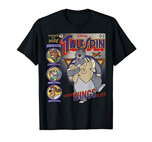 Disney TaleSpin If Its Got Wings I'll Fly It Poster T-Shirt
