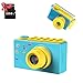 ShinePick Kamera Kinder, Digitalkamera Kinder, Wasserdicht / 8MP / HD 1080P / 2 Inch Bildschirm / Foto & Video / Rahmen / Filter, Kinder Fotoapparat mit 32G Speicherkarte, Geschenke für Kinder (Blau)