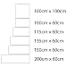 MEGADECOR Cabecero Cama PVC 10mm Decorativo Económico Modelo Amos (200cm x 60cm)
