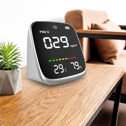 Monitor de aire para el hogar con medidor de humedad 2