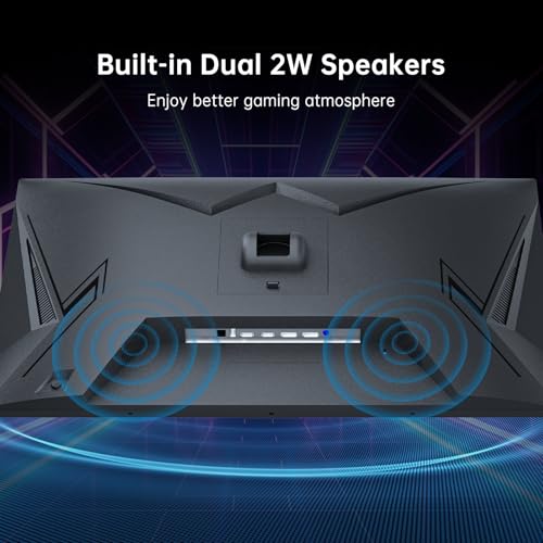 undefined KTC 27 Inch Gaming Monitor - 2K QHD 2560 x 1440 Monitor, Up to 210Hz & 1ms, Bulit-in Speakers, Adaptive Sync, HDR400, 131% sRGB, IPS Monitors Gamer with HDMI 2.0 x 2 & DP1.4 x 2, H27T22C-3 の商品画像 5