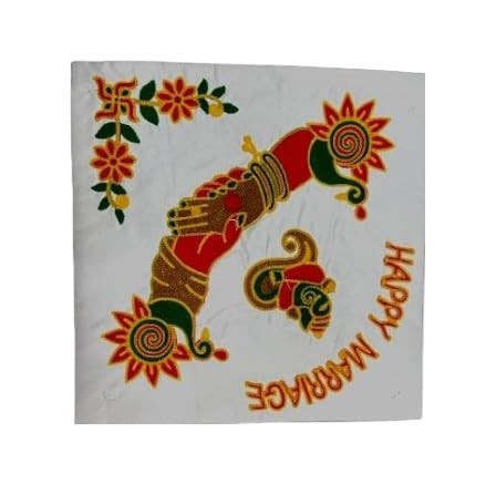 “T.S. Gandhi Hasthmelap Rumal - 25x25 cm Square| Premium Cotton Handkerchief-picture-10