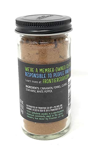 FRONTIER Five Spice Powder, 0.4 OZ - Image 3