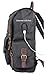 Harley-Davidson Travel Backpack, Ponderosa Ballistic & Leather USB Bag - Black