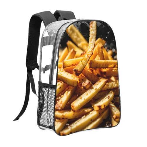 Mochila transparente de comida rápida que agiliza el acceso de seguridad en estadios unisex 3