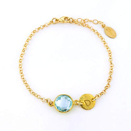 birthstone baby bracelet