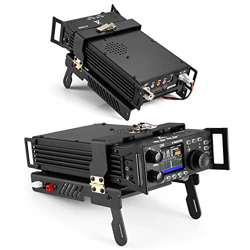 Radioddity G90-H1 Kühlhalterung für Xiegu G90 HF Transceiver Empfänger, Schwarz