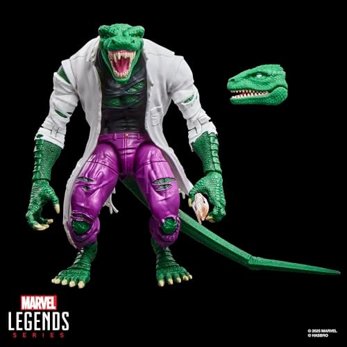 SPIDER-MAN Marvel Legends Series Lizard, Comics Collectible 6-Inch Scale Action Figure (Amazon Exclusive) - 1
