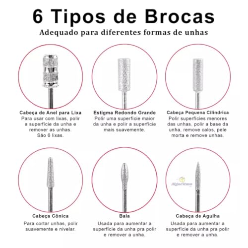 Kit De Unha Gel Acrigel Manicure Iniciantes Profissional Luminária Envio Imediato
