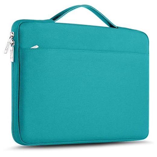 Zinz Maletín 15,6" Funda para Portátiles para 15-15,6 Pulgadas Laptop Ultrabook Netbook, DELL HP Lenovo Acer ASUS Samsung Toshiba y más, Azul de Lino
