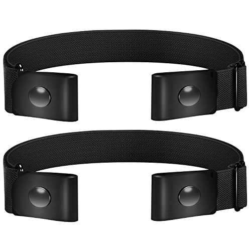 Image of TOURZOO Belts for Women /Men Buckle Free Elastic Belt Invisible No Buckle Stretch Waist Belt For Jean Pants,Dresses,No Bulge