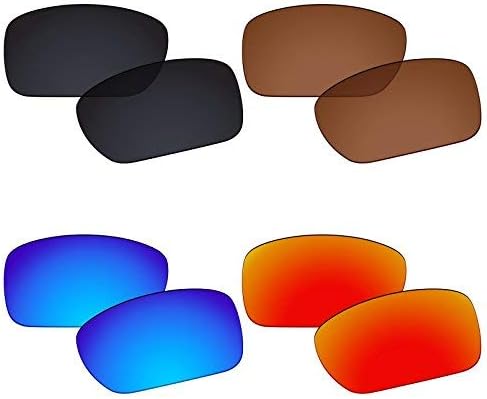 Galvanic Replacement Lenses for Oakley Turbine OO9263 Sunglasses - Pack P02