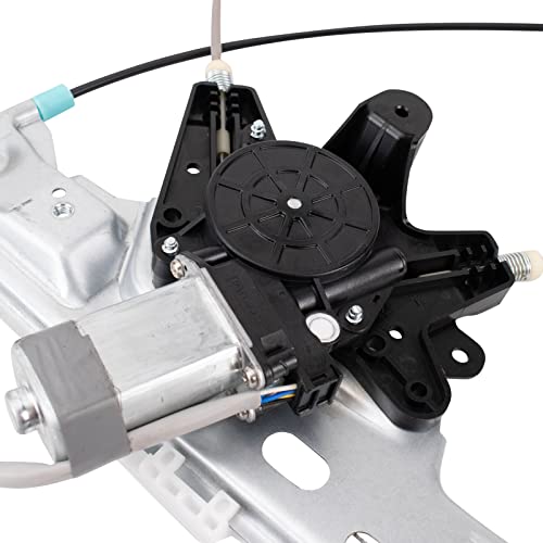 Image of TRQ Front Right Power Window Regulator & Motor Assembly Passenger Side Compatible with 2013-2018 Ford C-Max