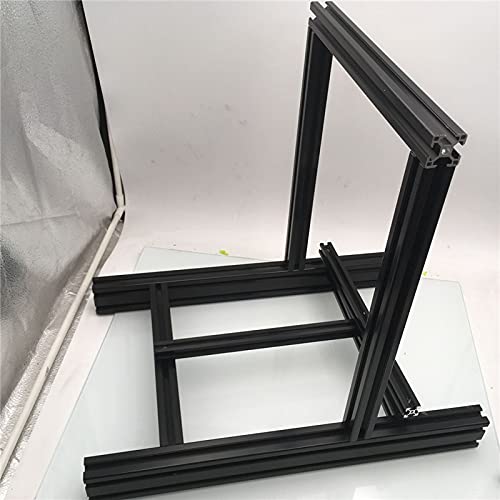 Lysee 3D Printer Parts & Accessories - Funssor 1set Voron Switchwire Frame Kit Prusa MK52 3D Printer DIY Frame Extrusion Parts - (Color: Black)