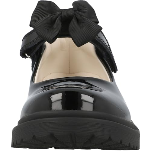 Miss LK Masie Black School Shoes2