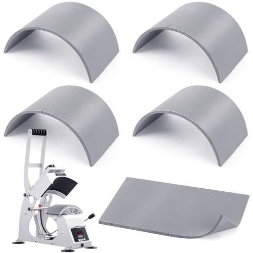 5 Pcs Silicone Heat Press Pad Replacement 1/8