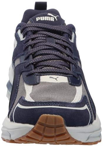 PUMA Puma, Men's, Hypnotic LS, Cool Dark Gray-Puma Navy-Cool Light Gray, 7