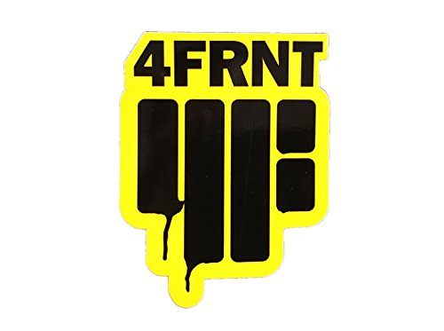 Amazon.co.jp: 4FRNT （フォーフロント）ステッカー ICON BK/YE : 車