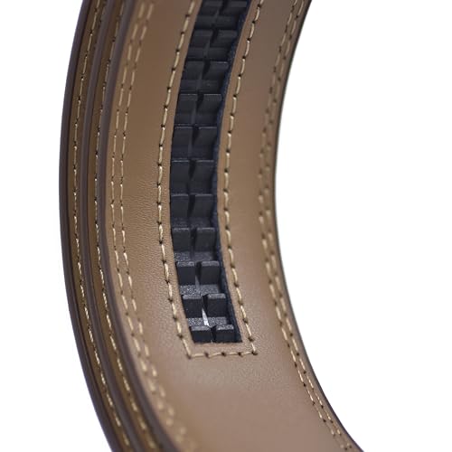 Image of WildHorn Men's Genuine Leather Belt for Men| Premium Auto-Lock Buckle | Adjustable up to 48 inch | Formal & Casual Wear | Micro-Adjust Fit | Stylish Gift Box Included
