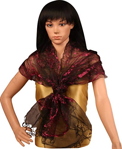 Touchstone Indtresor Indian Heritage Cotton Silk Fabric Stole Scarf for women2